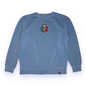 OTK Network Ice Cream Light Blue Crewneck Sweatshirt Unisex Sz Medium Spring '22